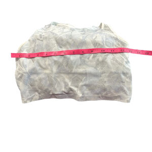 Women's Lululemon Sports Bra White/Gray Size X small